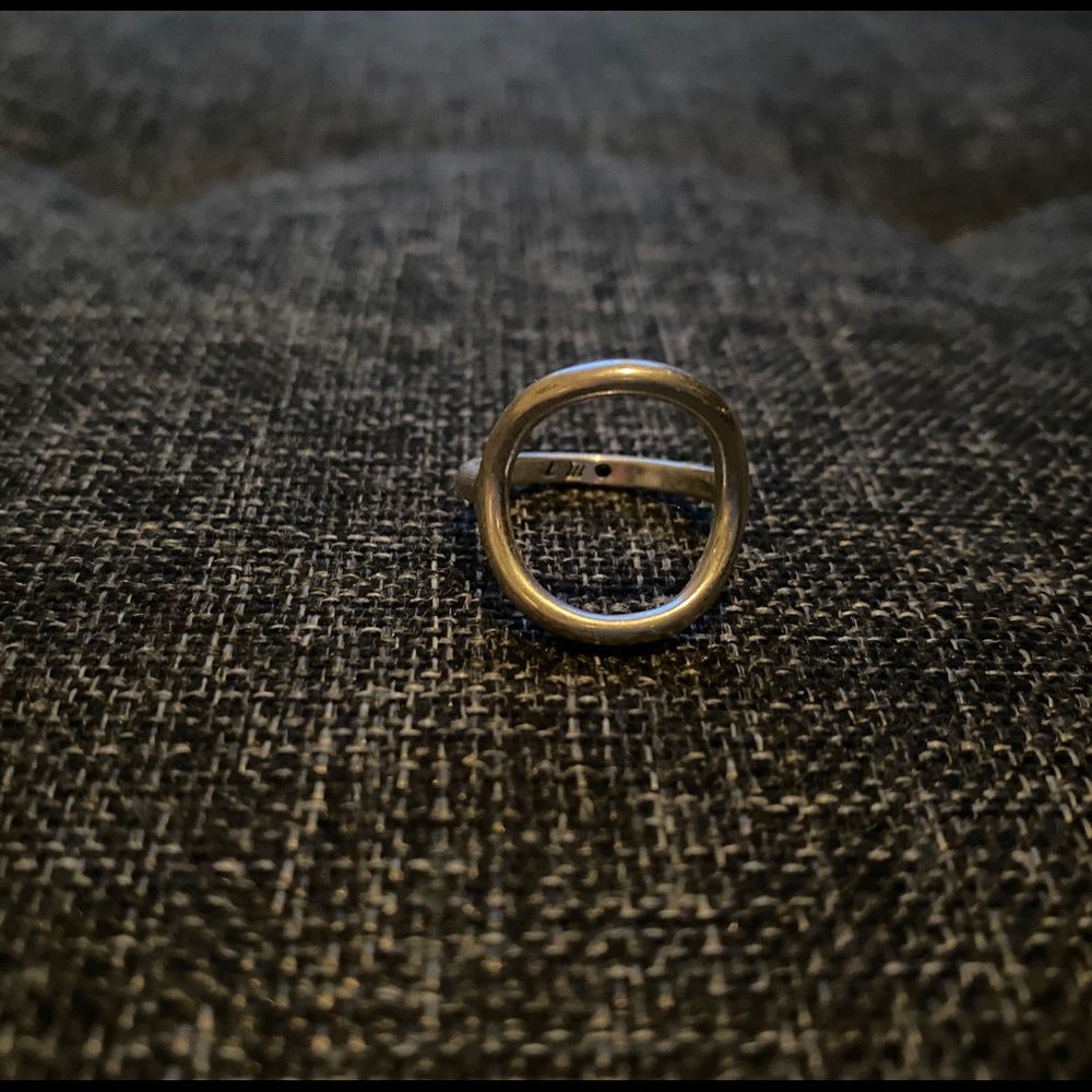 Madewell Ceremony Circle Ring in Silver